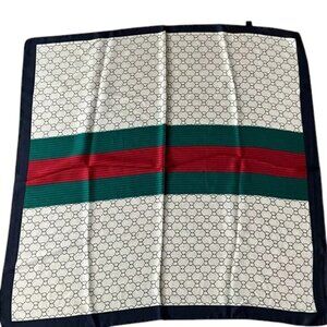 Women's Gorgeous Satin feel Striped Scarf NEW